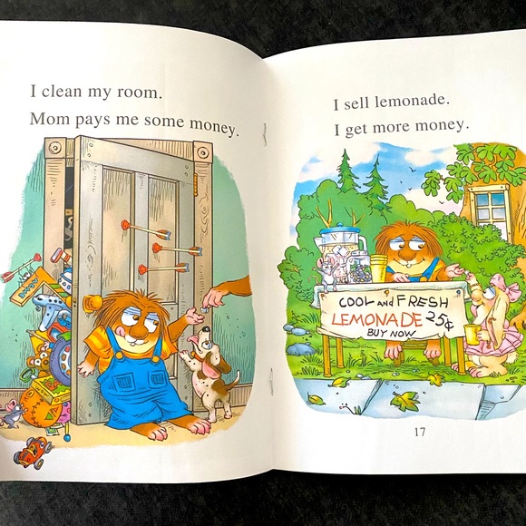 Mercer Mayer’s Little Critter Just Saving Money Scholastic Kids Book - Picture 3 of 3